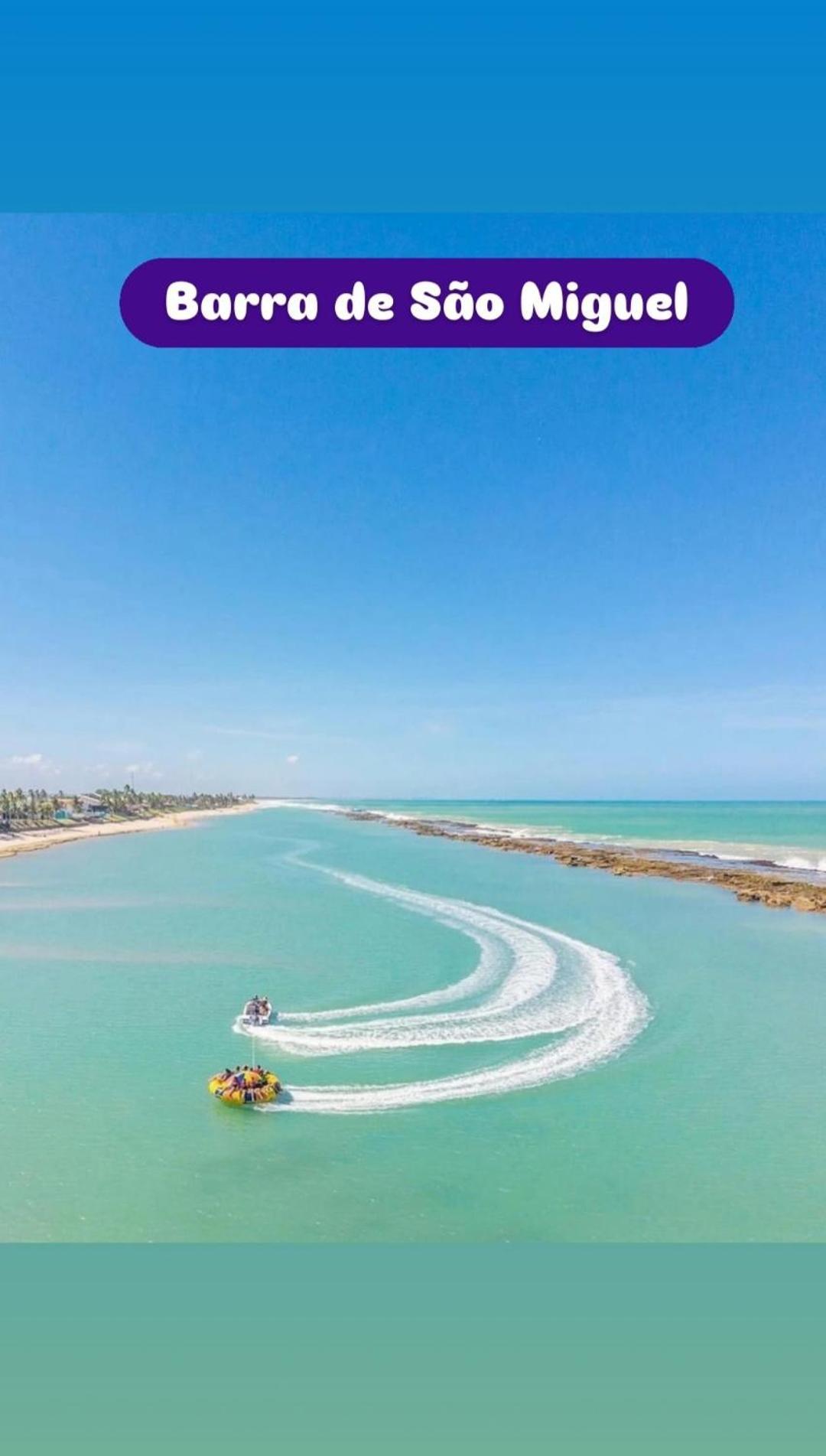 Chalé lindo e aconchegante na Barra de São Miguel Extérieur photo